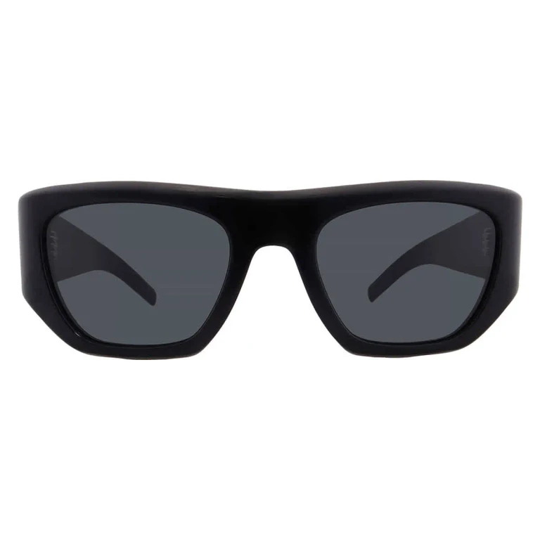 Saint Laurent Grey Square Ladies Sunglasses SL 740 005 52