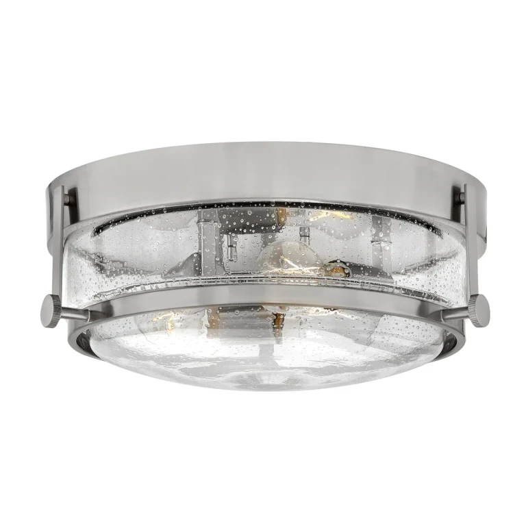 Brushed Nickel LED Flush Mount from the Harper Collection