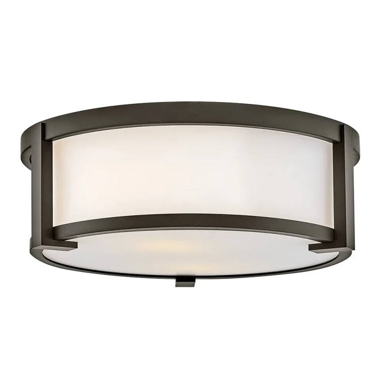 Oil Rubbed Bronze LED Flush Mount from the Lowell Collection
