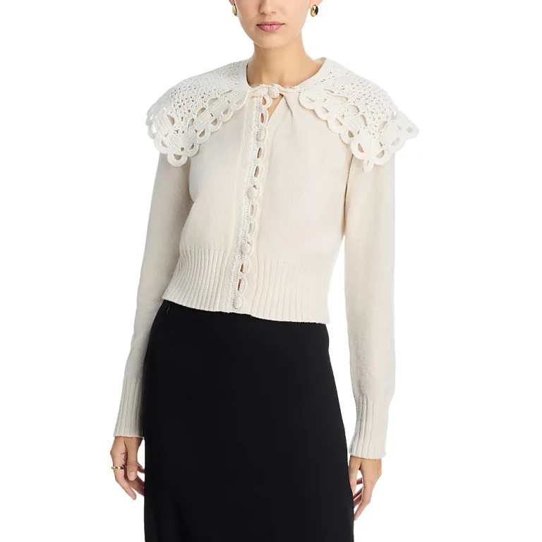Erdem Lace Shawl Cardigan