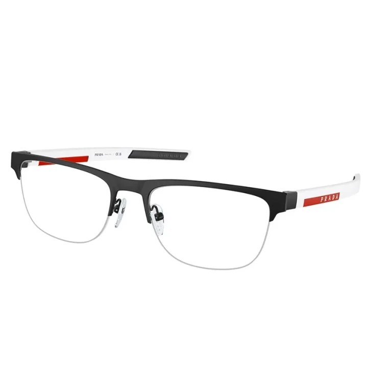 Prada Linea Rossa Demo Pilot Mens Eyeglasses PS 51QV DG01O1 57