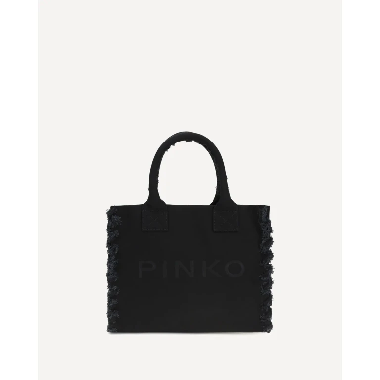 PINKO Canvas Tote Bag Female UNI