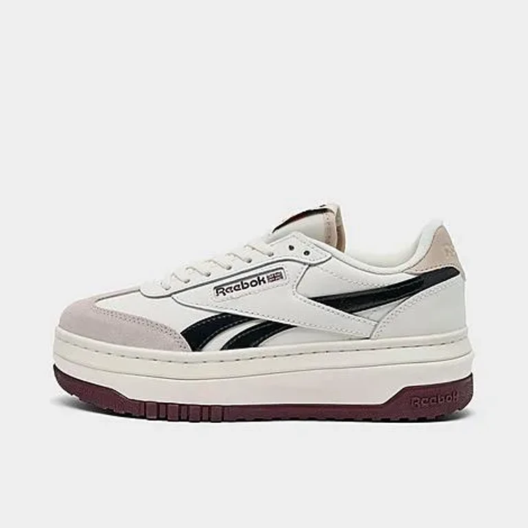 Reebok Women's Campio XT Casual Shoes in Chalk/Luxe Grey/Black Size: 5.5