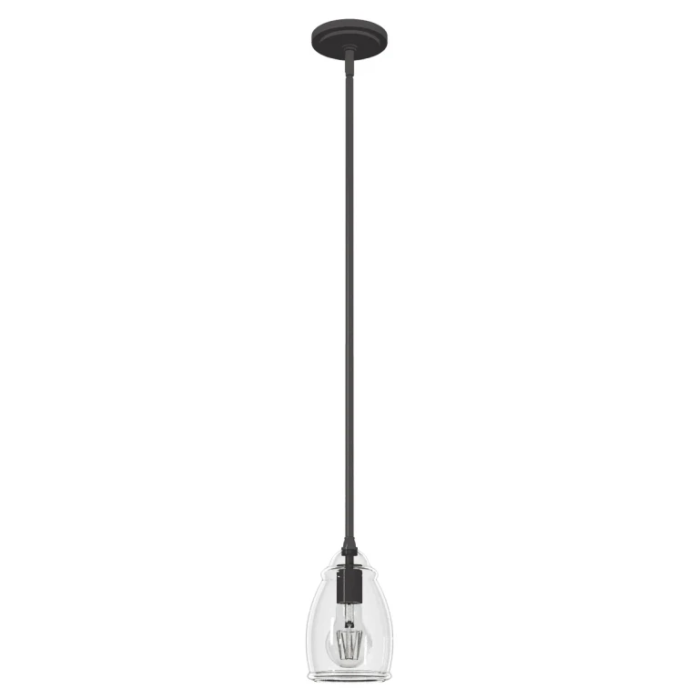 Noble Bronze One Light Mini Pendant from the Dunshire Collection