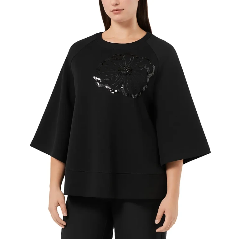Marina Rinaldi Roen Black Sweatshirt