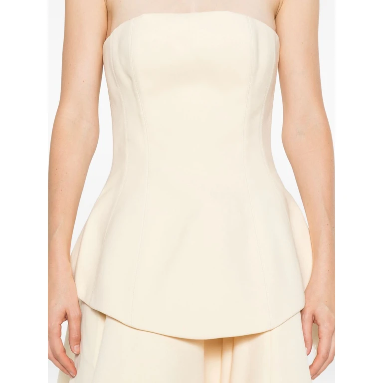 Solace London Dresses White Polyester Elastane - Women