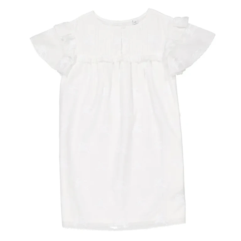 Burberry Girls EKD Ruffled Detail Dress