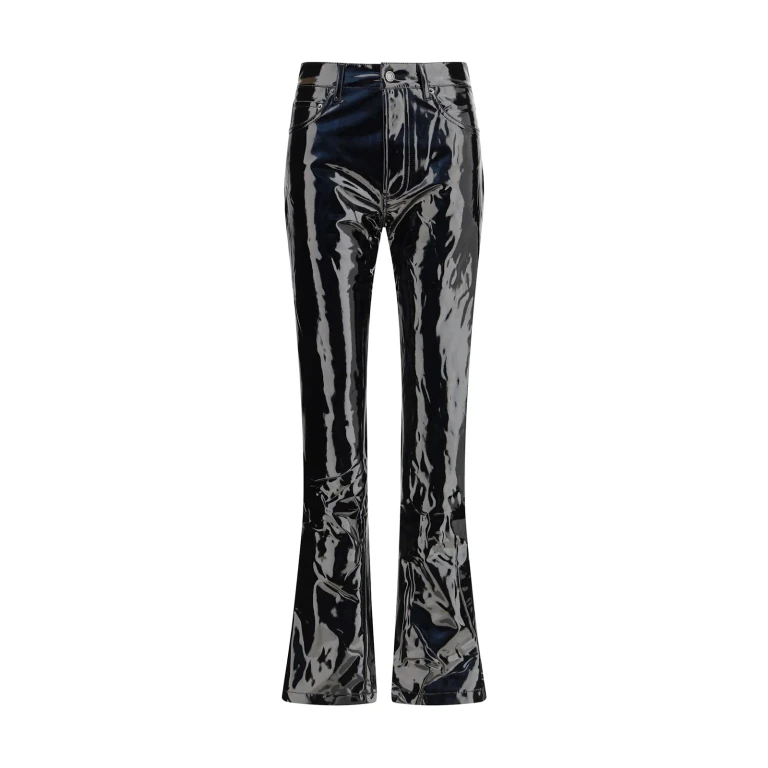 Fiorucci Straight Fit Vinyl Trousers