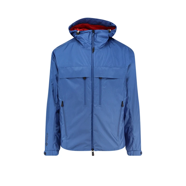 MONCLER GRENOBLE Jackets Light Blue Poliammide - Men