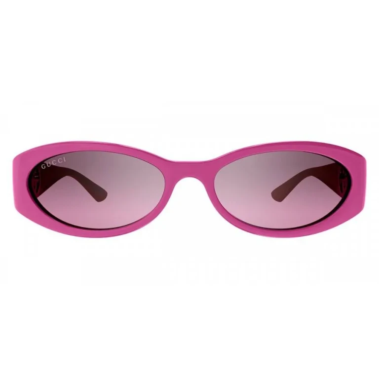 Gucci Pink Mirrror Gradient Oval Ladies Sunglasses GG1660S 003 54