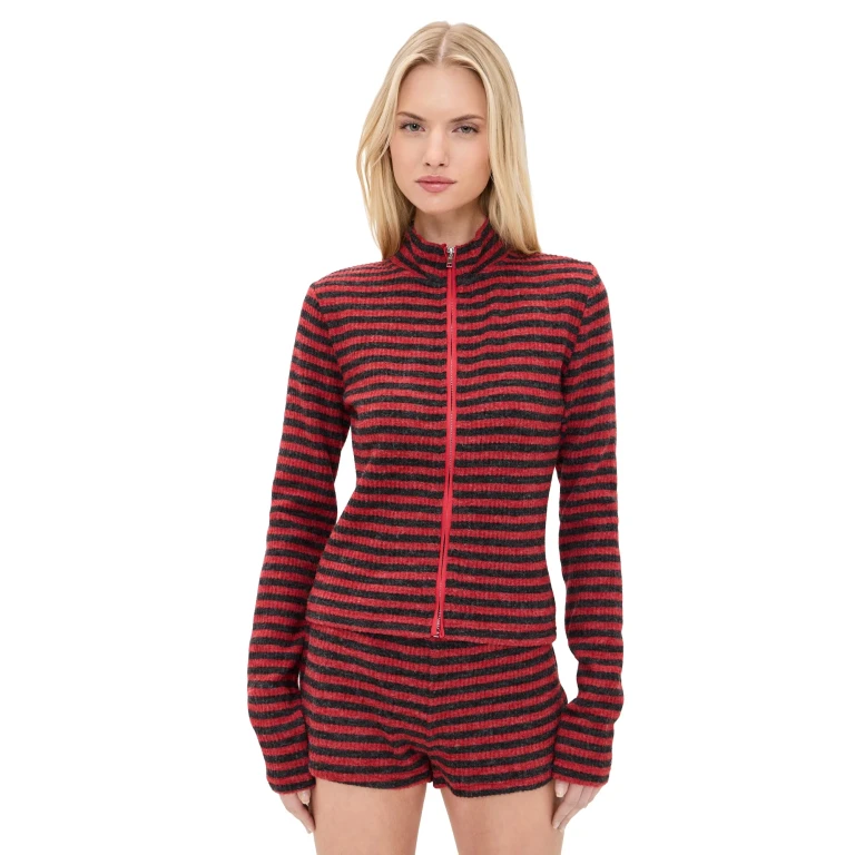 Lioness Apex Jacket Crimson Stripe L