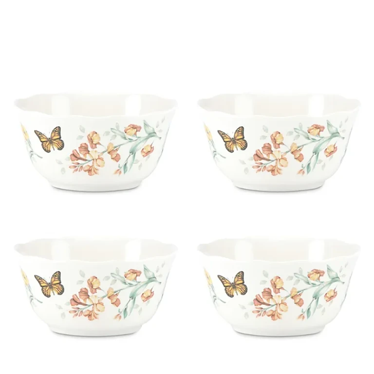 Lenox Butterfly Meadow Melamine Bowls, Set of 4