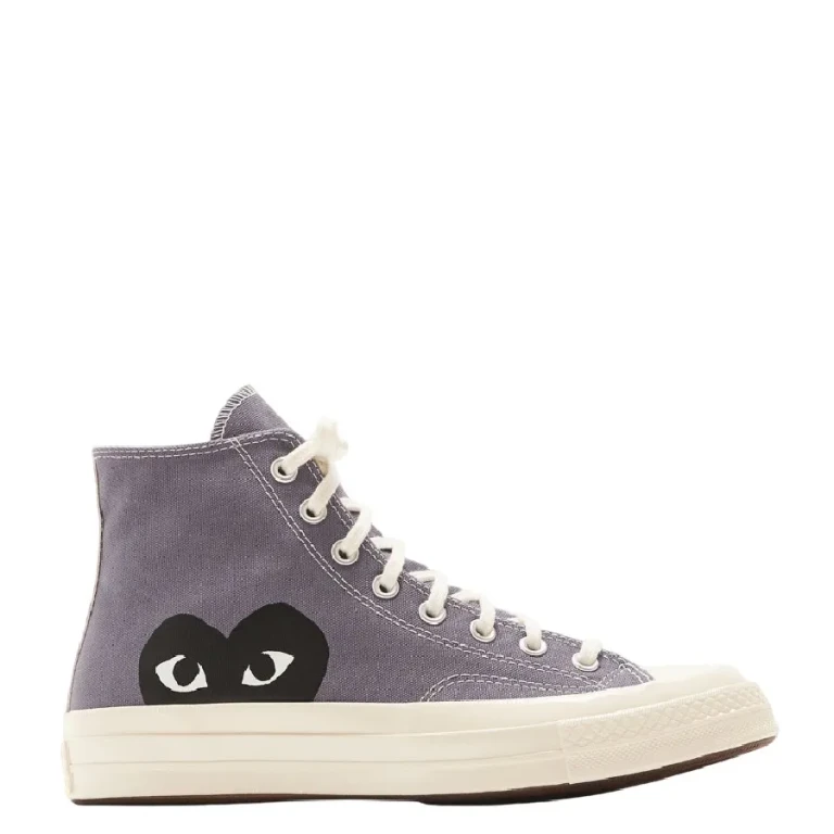 Comme Des Garcons Big Heart High Top Sneakers, Brand Size 8 ( US Size 9 )