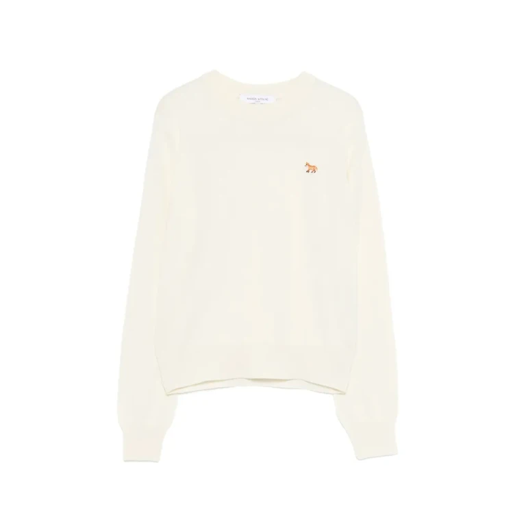 Maison Kitsuné Fox Embroidered Sweater