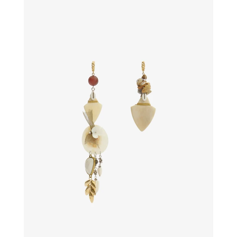 Boucle D'Oreille Anna - Femme - Écru - Isabel Marant