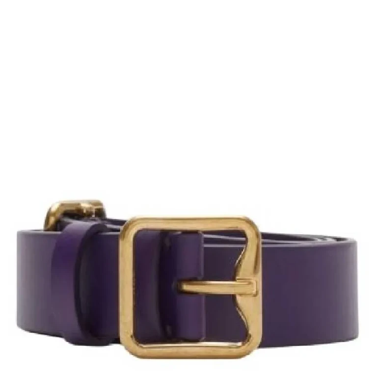 Burberry Adjustable Fit Leather Belt