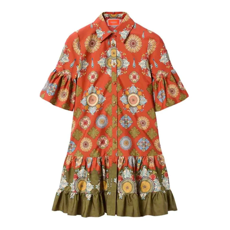 La DoubleJ Robe Au Genou - Multicolore
