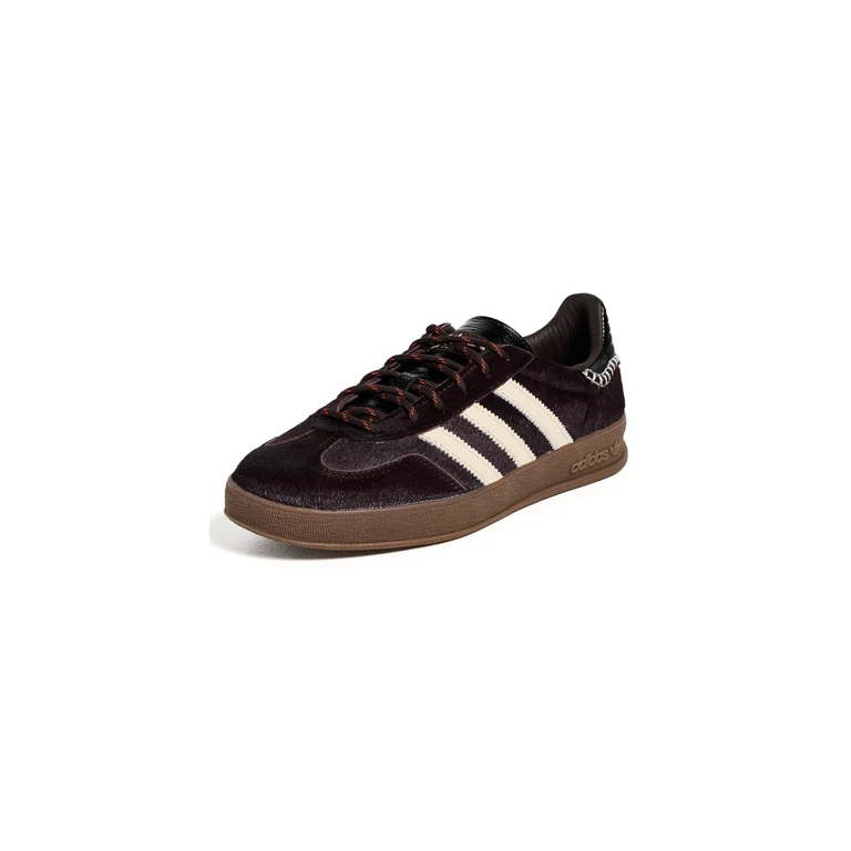 Adidas x Wales Bonner Gazelle Pony Sneakers aurora coffee/white/black M 5/ W 6