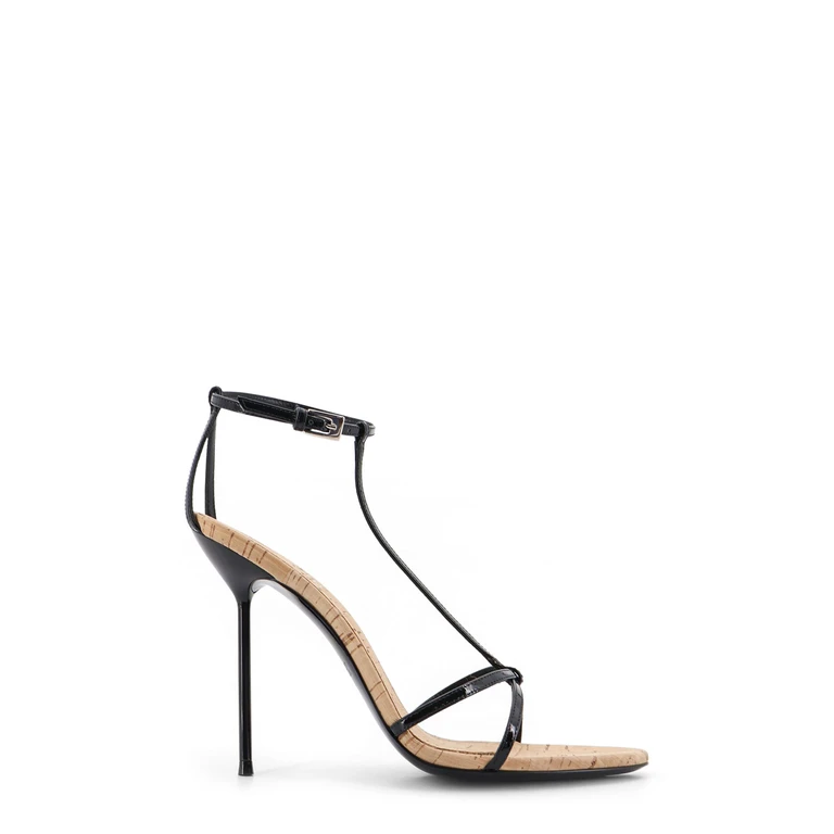 Paris Texas Sandals Corkblack Pelle/sughero - Women