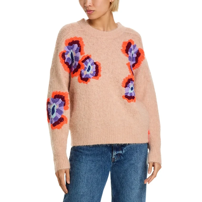 Essentiel Antwerp Impossible1 Embroidered Sweater