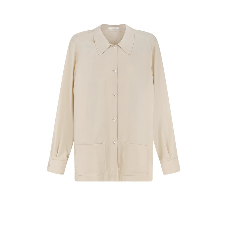 The Row Shirts Vanilla Seta - Women