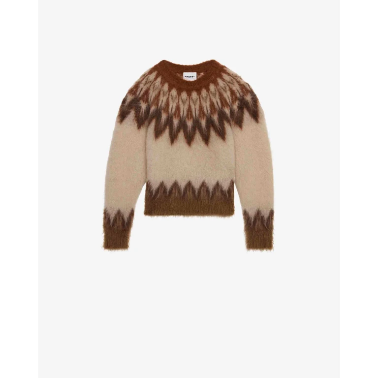 Pull Natania - Femme - Orange - Taille 40 - Marant Étoile