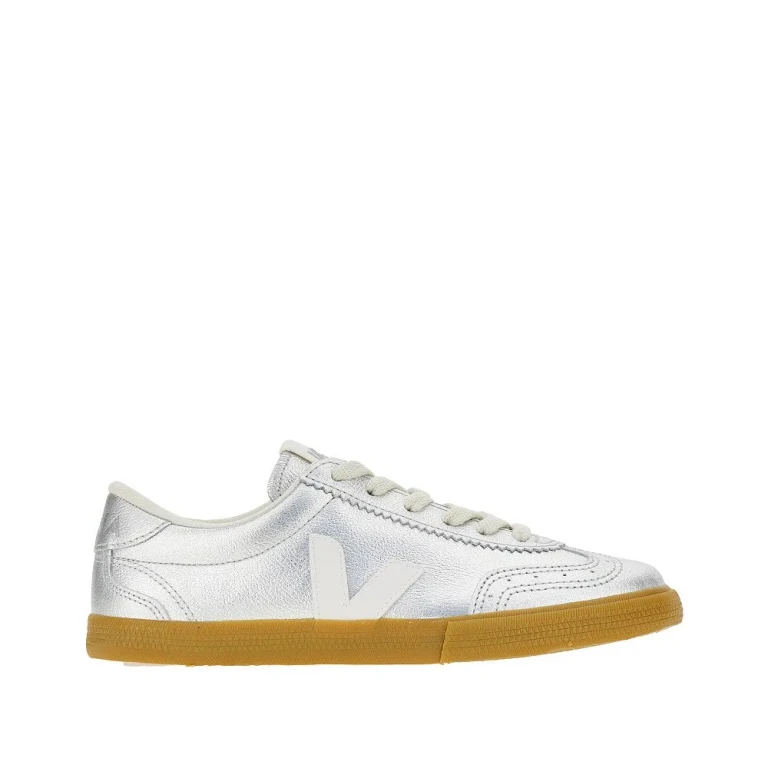 VEJA Metallic leather 'Volley' sneakers Woman 36