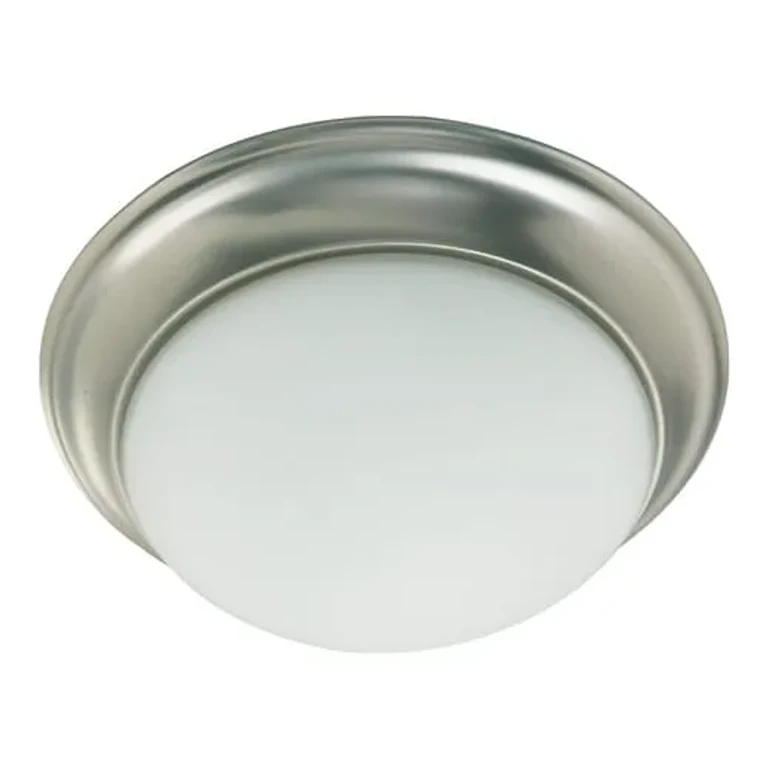 Quorum Quorum Home 2-Light 14" Ceiling Light in Satin Nickel