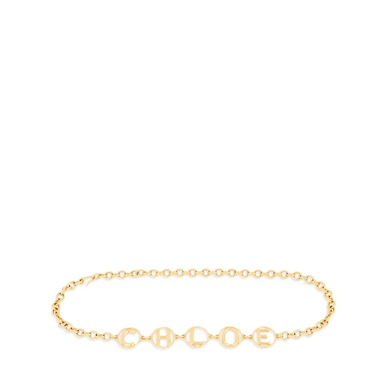 Chloé Script Jewelry Belt