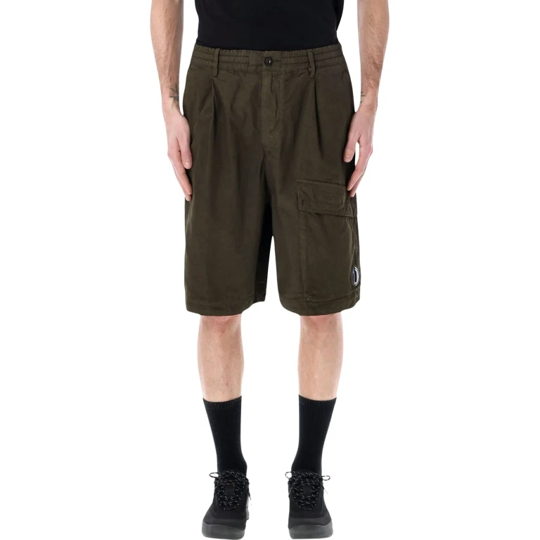 C. P. COMPANY Shorts Men color Grey (20CMBE127A110325G921)