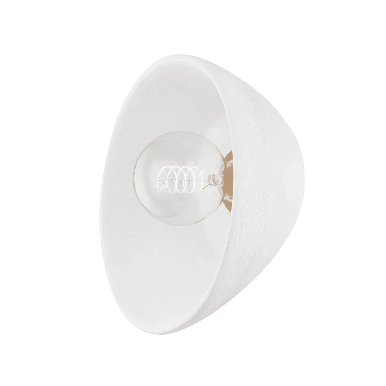 Patina Brass One Light Wall Sconce from the Moraga Collection