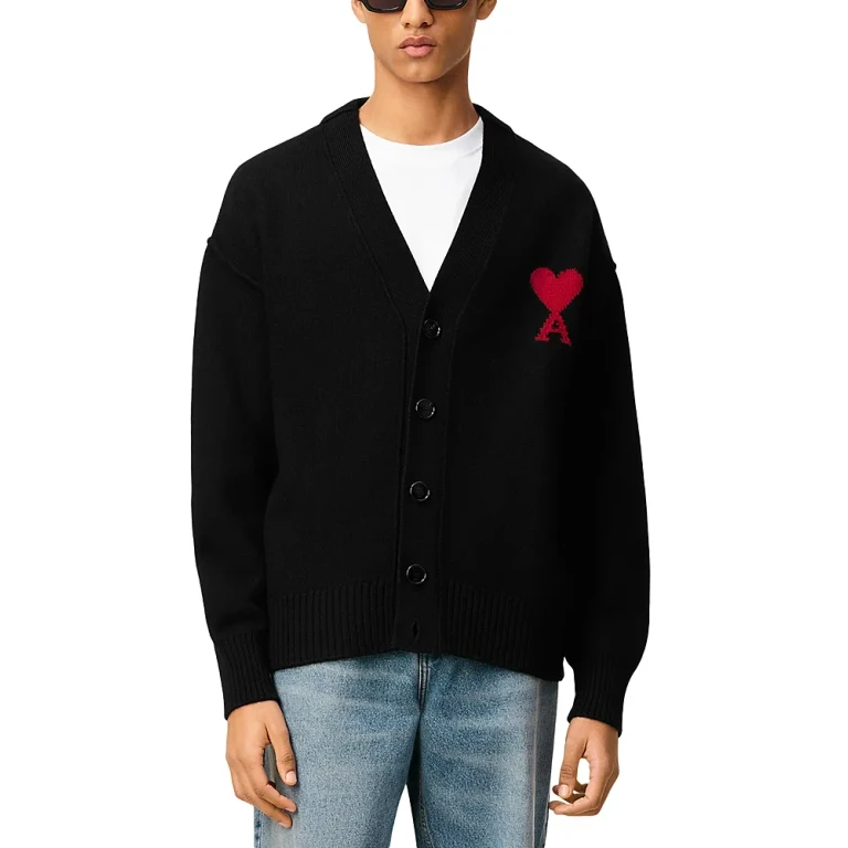 Ami Adc Cardigan Sweater