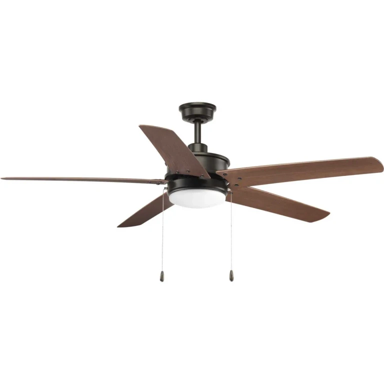 Antique Bronze 60" Ceiling Fan from the Whirl Collection