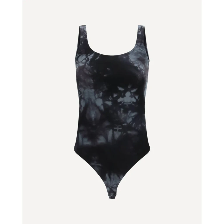 WOLFORD Ink Fatal thong Bodysuit Female M