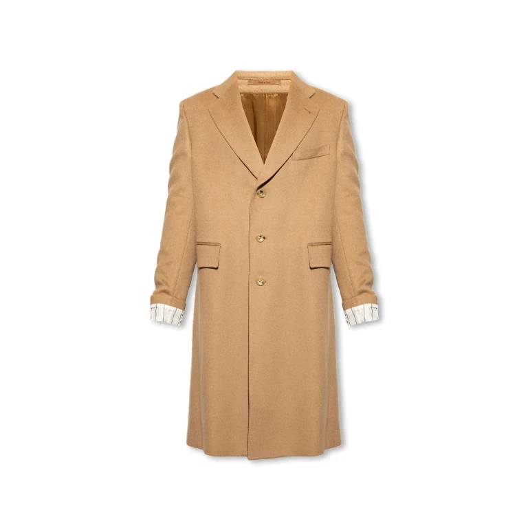 Gucci Camel Wool Coat