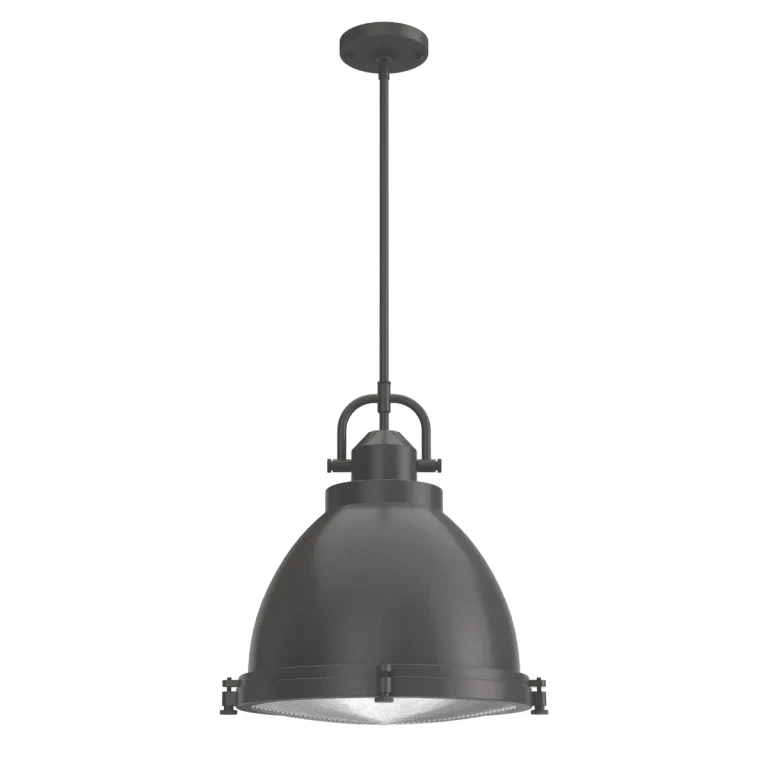 Noble Bronze Three Light Pendant from the Bridgemoor Collection