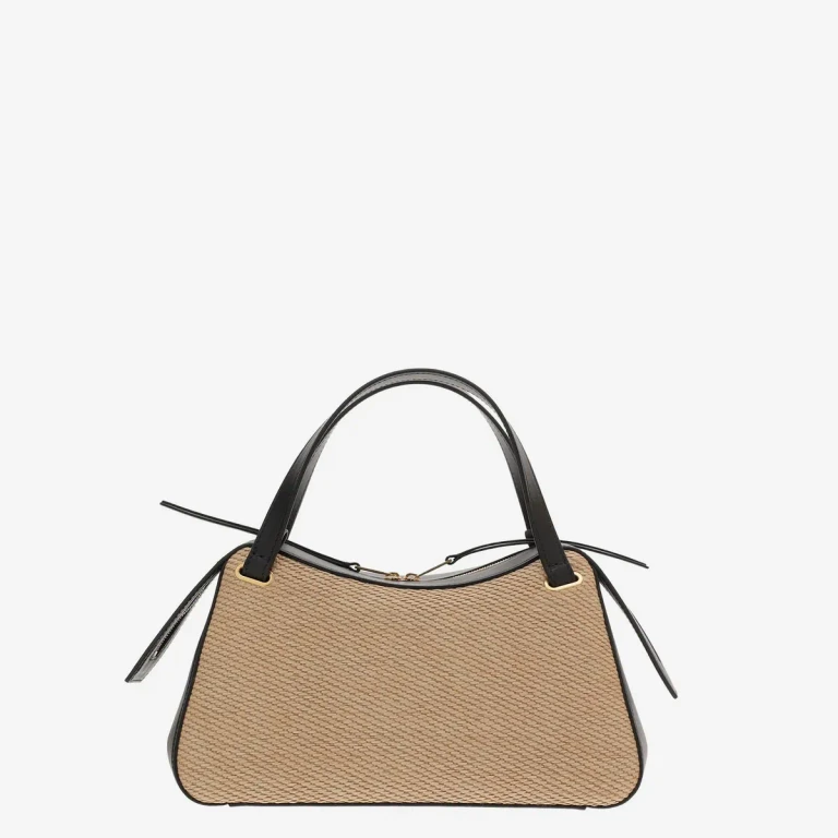 Handtasche Beige