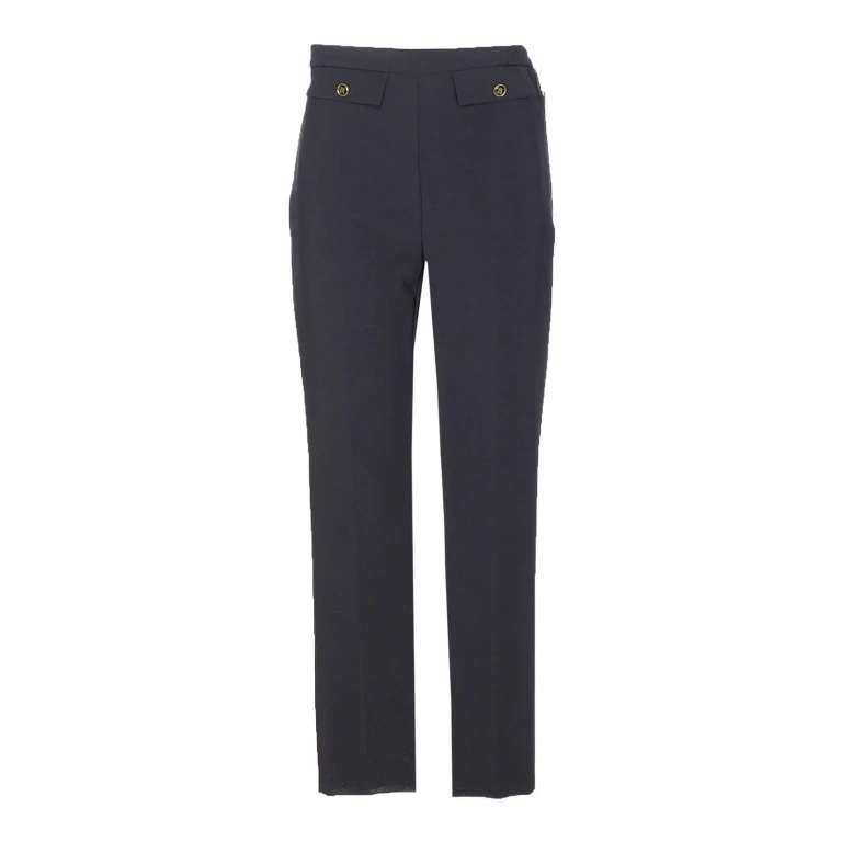 Elisabetta Franchi Pantalons Décontractés - Noir