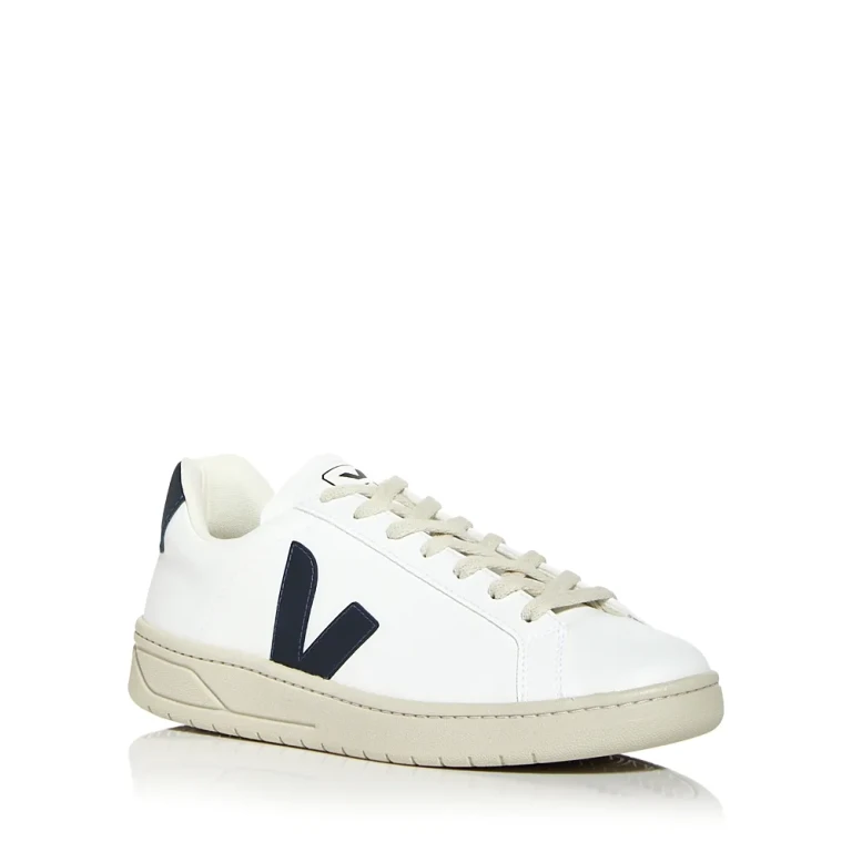 Veja Men's Urca Lace Up Coated Cotton Sneakers