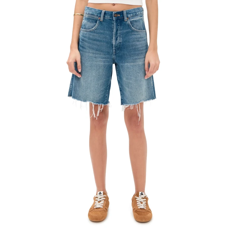 Madewell Essex Denim Shorts Retro Bright Wash 26