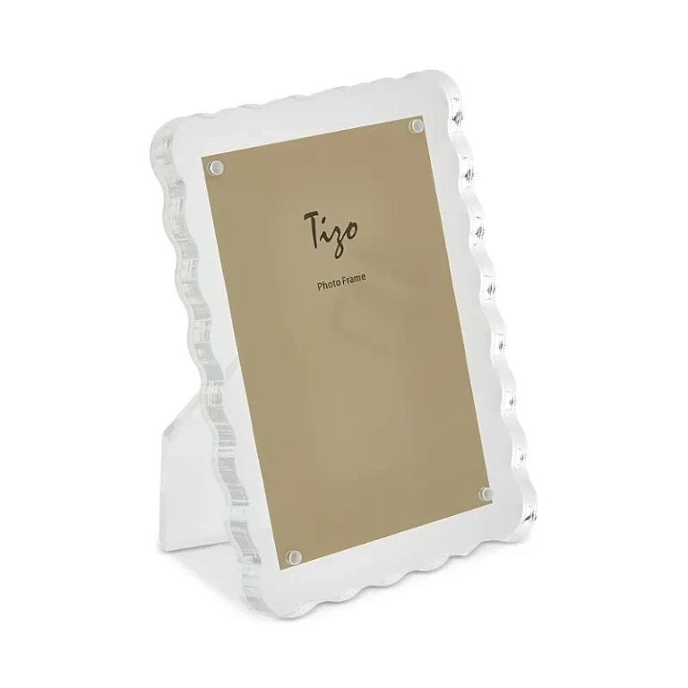 Tizo Lucite Wave Clear Frame, 4 x 6
