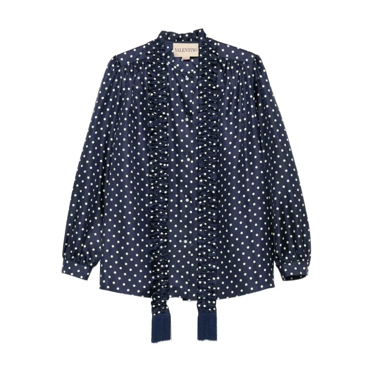 Valentino Garavani Camisa - Bleu Foncé