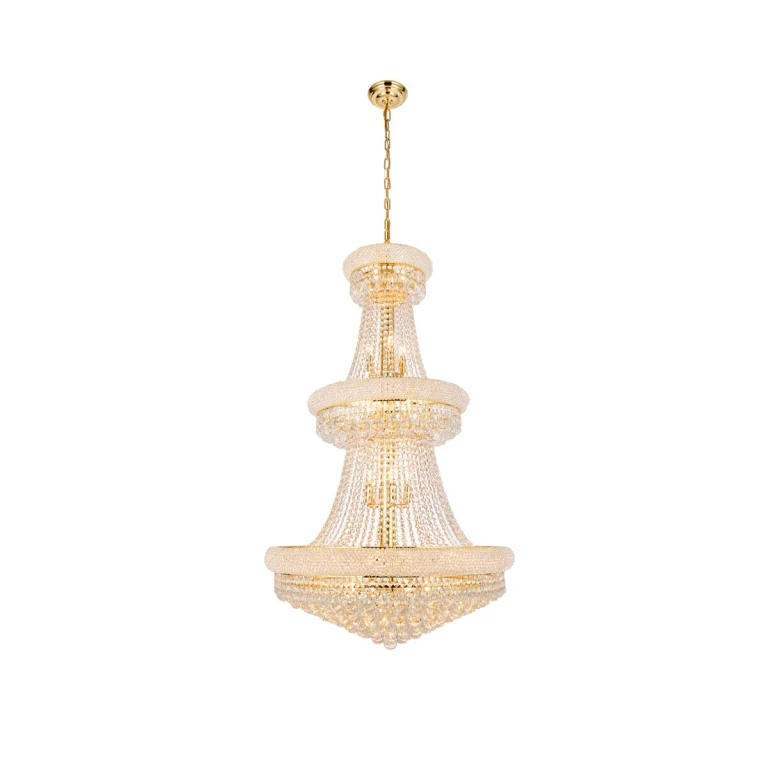 Gold 32 Light Chandelier from the Primo Collection