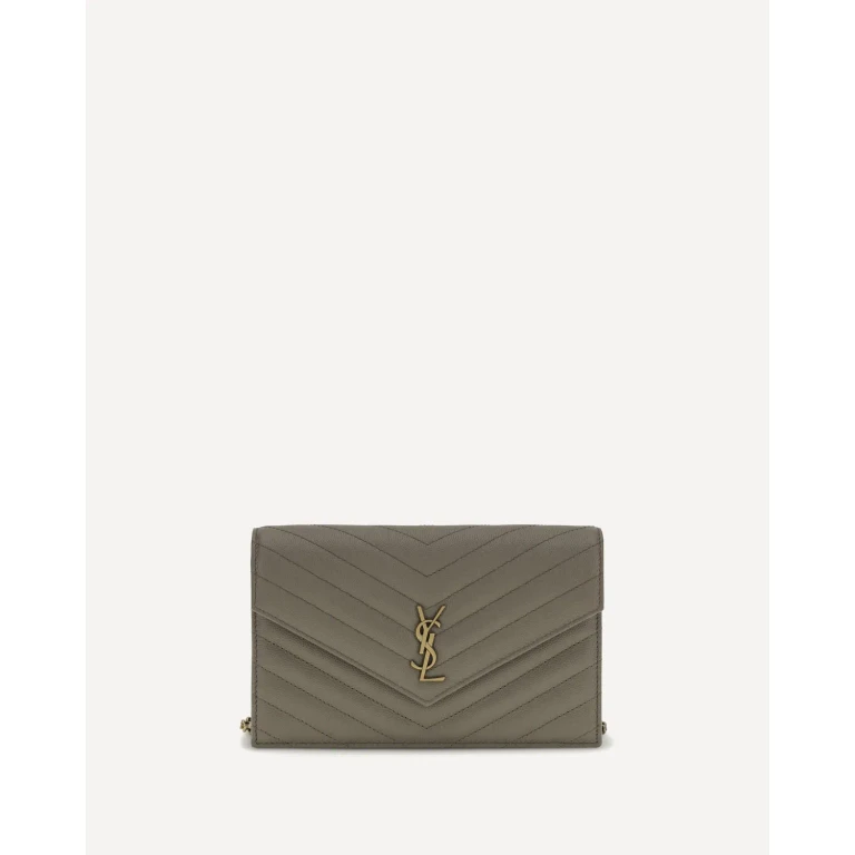 SAINT LAURENT Cassandre Envelope Clutch Female UNI