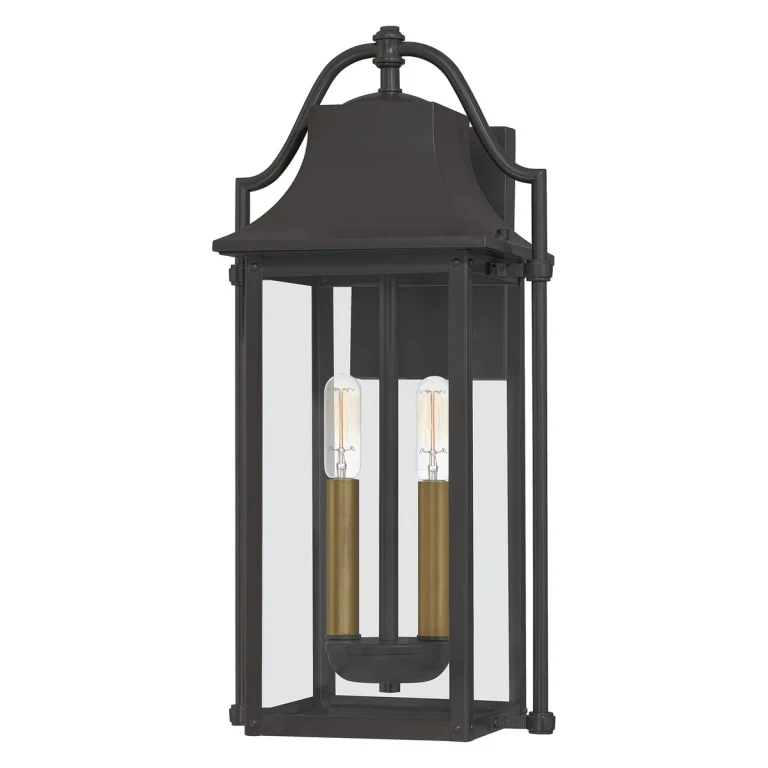 Manning 2-Light Outdoor Wall Mount in Western Bronze