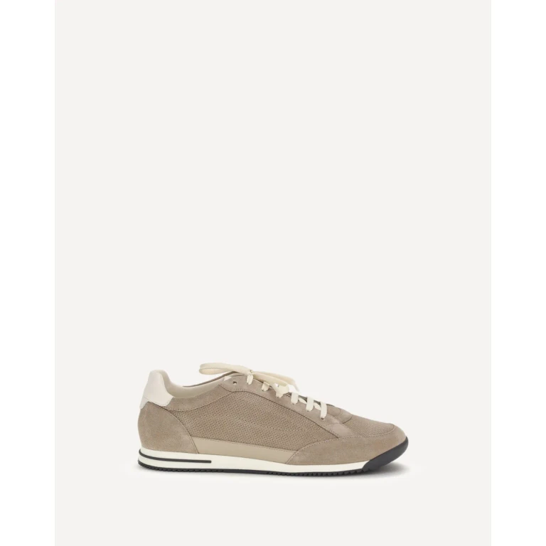 Tênis de camurça Brunello Cucinelli masculino tamanho 41