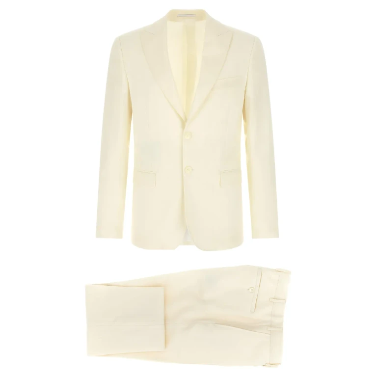 Pal Zileri Robe Au Genou - Blanc