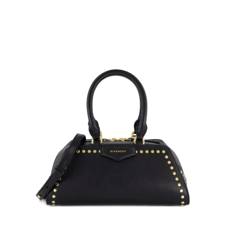 Studded Mini Antigona East-West Bag