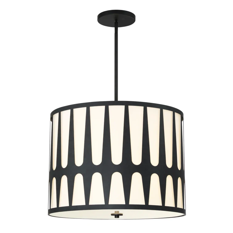 Royston 5-Light Pendant in Black