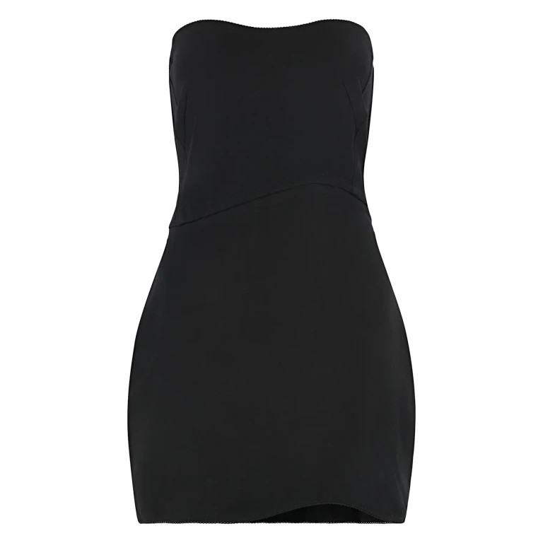 Anna October Fitted Black Dress